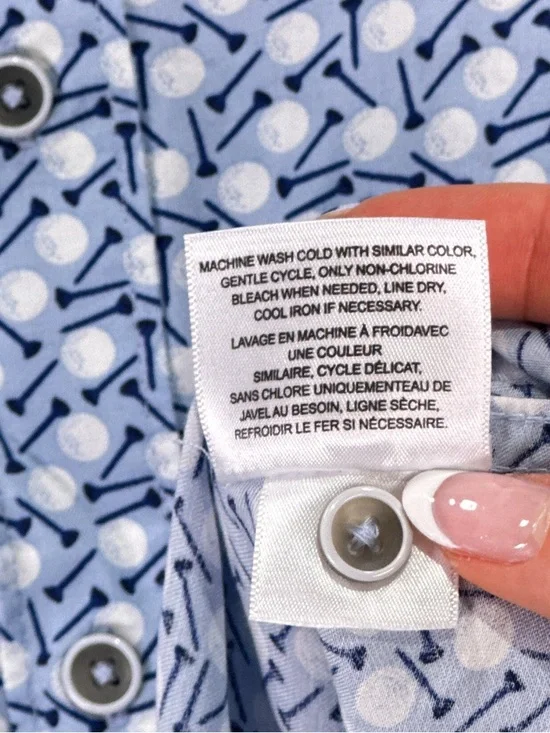 Age Of Wisdom Men’s Golf Print Short Sleeve Button Up Modal Shirt
large - Picture 7 of 11